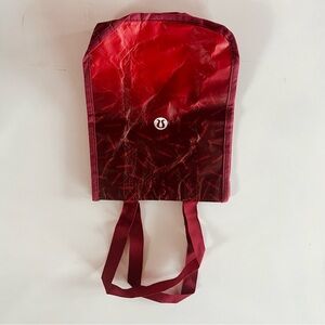lululemon athletica Red Maroon Tote Bag
